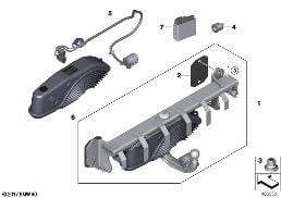 Тягово-сцепн.устр-во откидное электрич. diagram for BMW X4 G02 30iX