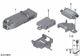 SEPARATE COMPONENTS TELEPHONY WCA/NFC