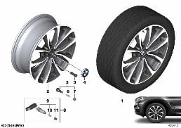 BMW LM RAD V-SPEICHE 692 - 19