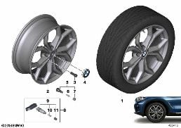 BMW LM RAD Y-SPEICHE 694 - 19