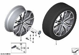 BMW LM RAD DOPPELSPEICHE 699M - 20