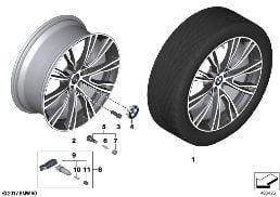 BMW LM RAD V-SPEICHE 726I - 21