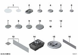 SEALING CAP/PLUG diagram for BMW Z4 E89 30i