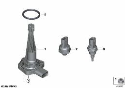 SENSORS diagram for BMW 8 Series G14 Convertible M850iX