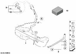 FUEL TANK/MOUNTING PARTS