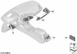 AIR OUTLET diagram for BMW X3 G01 20i
