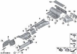 Isolation thermique diagram for BMW Rolls-Royce Phantom RR11 Phantom