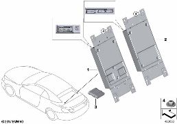 TCB diagram for BMW 6 Series F12 LCI 650iX