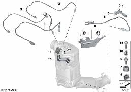 DIESEL PART.FILTER SENS./MOUNTING PARTS