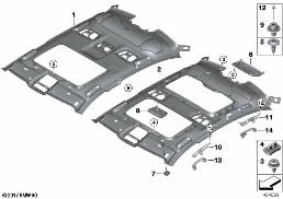 Cielo diagram for BMW 5 Series G38 528Li
