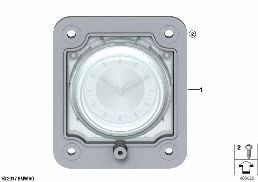 Orologio analogo diagram for BMW Rolls-Royce Phantom RR11 Phantom