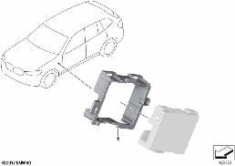 HOLDER ETHERNET SWITCHBOX diagram for BMW X3 G08 30iX
