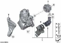 HIGH-PRESSURE PUMP diagram for BMW 2 Series F22 LCI 220d