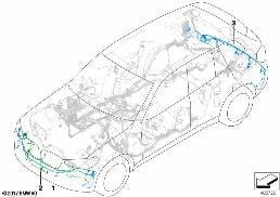 CABLE SETS, BUMPER/FRONT END