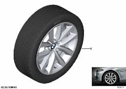 BMW LA WHEEL V-SPOKE 331 - 19'' diagram for BMW 5 Series F10 LCI 535i