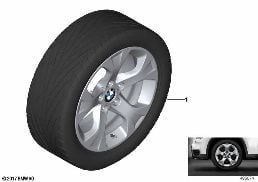 BMW LA WHEEL STAR SPOKE 317 - 17