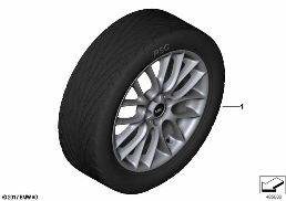 JCW obręcz st.le.Cross Spoke R112 - 17