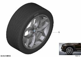 BMW LA WHEEL DOUBLE SPOKE 215 - 21