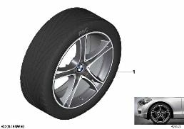 BMW LA WHEEL DOUBLE SPOKE 361 - 20