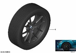 BMW 경량 알로이 휠 M Perf. Y-스포크 763M - 19