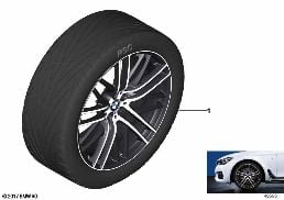BMW LA WHEEL M PERF. DOUB.SP.650M-21