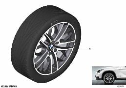 BMW LA WHEEL DOUBLE SPOKE 465 - 19