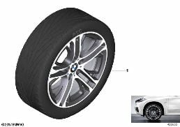 BMW 軽合金 ホイール M ダブルスポーク 310M - 20