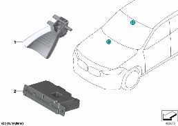 CAMERA SYSTEM diagram for BMW X2 F39 20i