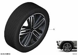 JCW LM koło Radial Spoke 526 - 19