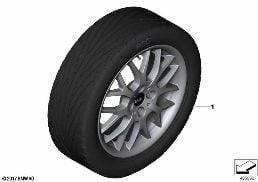 MINI st.l.Cross Spoke R90 - 16
