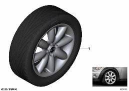 MINI LA WHEEL S SPOKE R85 - 17