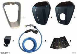 WALLBOX REPLACEMENT PARTS diagram for BMW i8 I15 i8