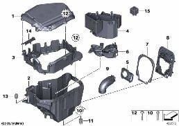 CONTROL UNIT BOX diagram for BMW Z4 E89 35i