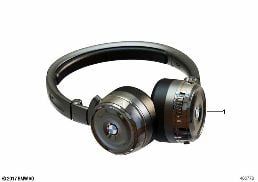 ON-EAR RADIO HEADPHONES diagram for BMW 7 Series G12 740LdX