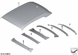 Tetto diagram for BMW Rolls-Royce Phantom RR11 Phantom