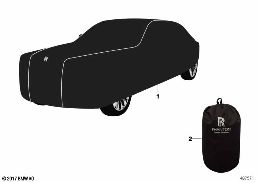 Copertura indoor diagram for BMW Rolls-Royce Phantom RR11 Phantom