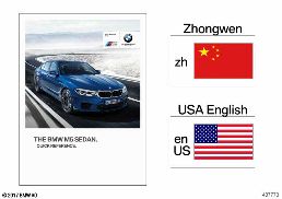 Skrócona instrukcja F90 diagram for BMW 5 Series F90 M5 M5