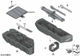 CAR TOOL/LIFTING JACK