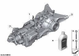 REAR-AXLE-DRIVE diagram for BMW X1 F48 20dX