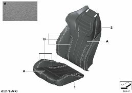 INDIV.COVER FOR M MULTIFUNCTION SEAT