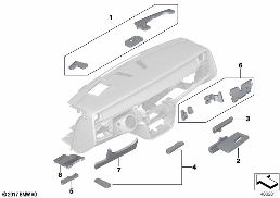 Isolation phonique avant II diagram for BMW Rolls-Royce Phantom RR11 Phantom