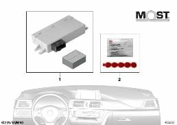 RETROFIT KIT BMW HEAD-UP SCREEN diagram for BMW 4 Series F33 425d