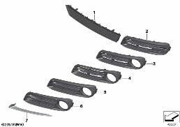 TRIM PANEL AIR INLET