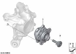 SIDE SHAFT/WHEEL BEARINGS