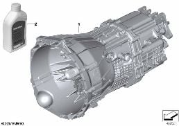 Skrzynia biegów GS6L40LZ diagram for BMW 5 Series G31 touring 520d