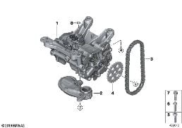 LUBRICATION SYSTEM/OIL PUMP WITH DRIVE
