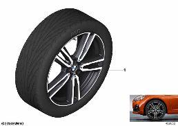 BMW LT.-AL.WHEEL M DBL.SPOKE 766M - 19