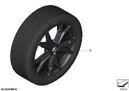 BMW LA WHEEL M DOUBLE SPOKE 717M- 20