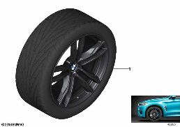 BMW LM Rad M Doppelspeiche 612M - 21