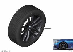 BMW LI.AL.WHEEL M DBL.SPOKE 662M - 18
